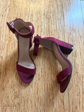 Burgundy Heels